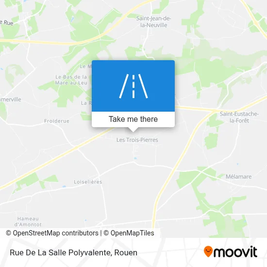 Rue De La Salle Polyvalente map