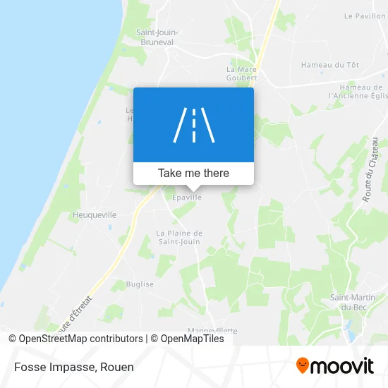 Impasse De La Fosse map