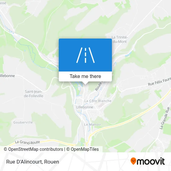 Rue D'Alincourt map