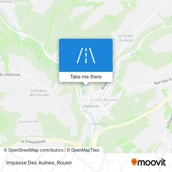 Impasse Des Aulnes map