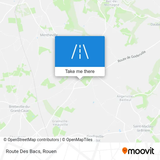Route Des Bacs map