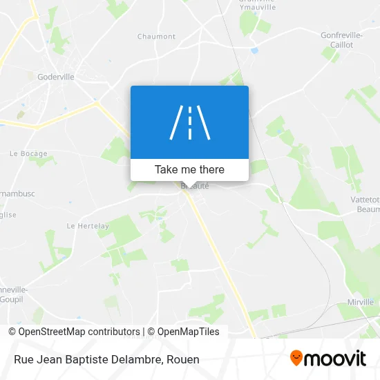 Rue Jean Baptiste Delambre map