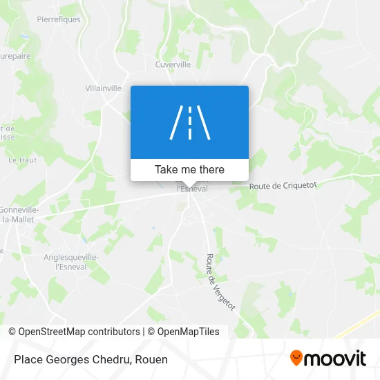 Place Georges Chedru map