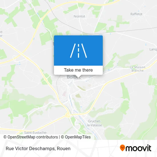 Rue Victor Deschamps map