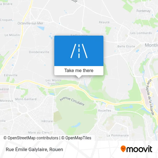 Rue Émile Galylaire map
