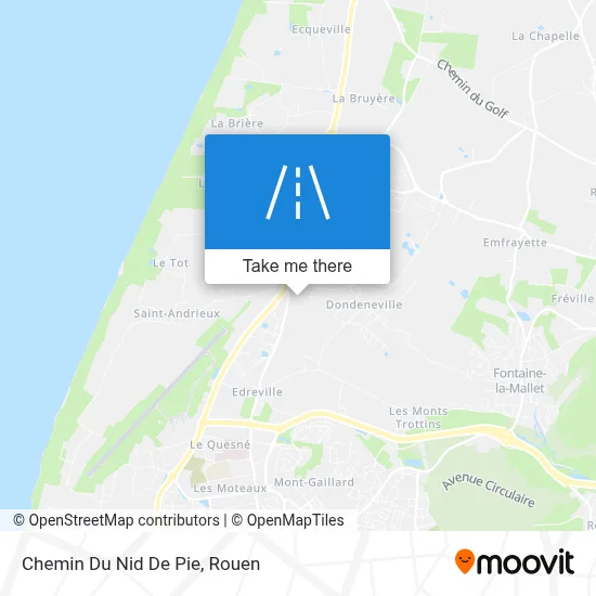 Chemin Du Nid De Pie map
