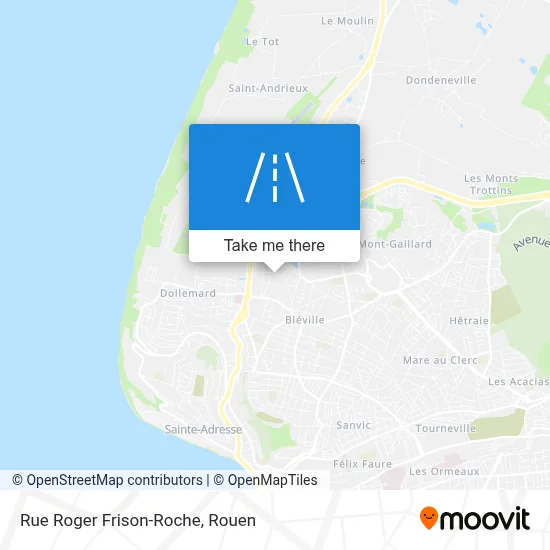 Rue Roger Frison-Roche map