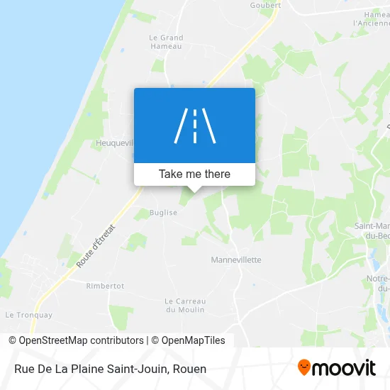 Rue De La Plaine Saint-Jouin map