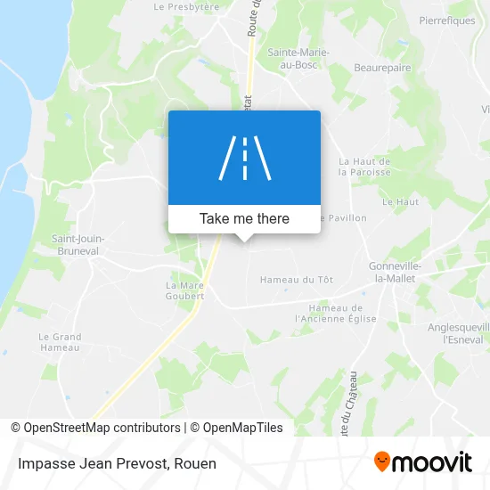 Impasse Jean Prevost map