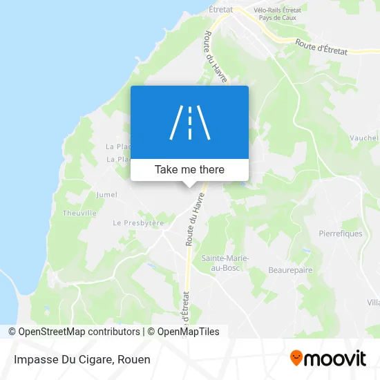 Impasse Du Cigare map