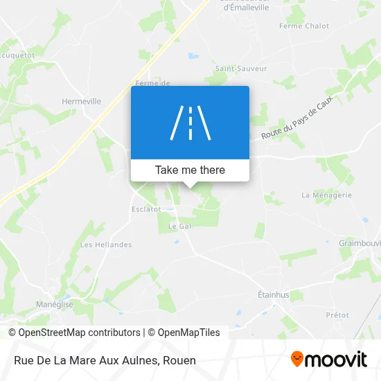 Rue De La Mare Aux Aulnes map
