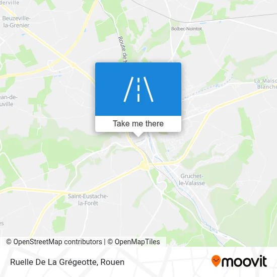 Ruelle De La Grégeotte map