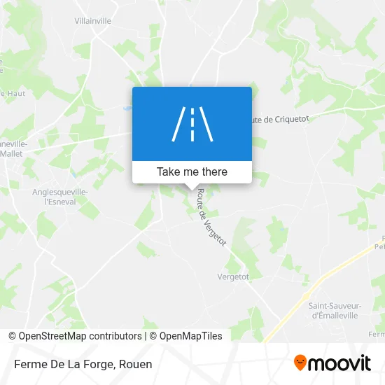 Ferme De La Forge map