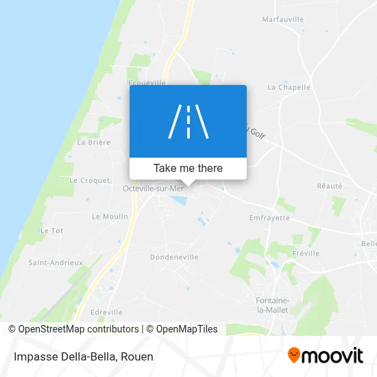 Impasse Della-Bella map