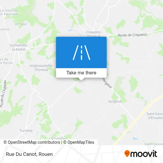 Rue Du Canot map