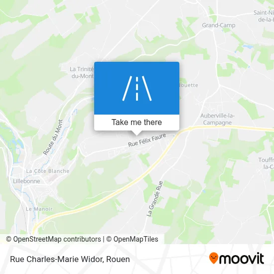 Rue Charles-Marie Widor map