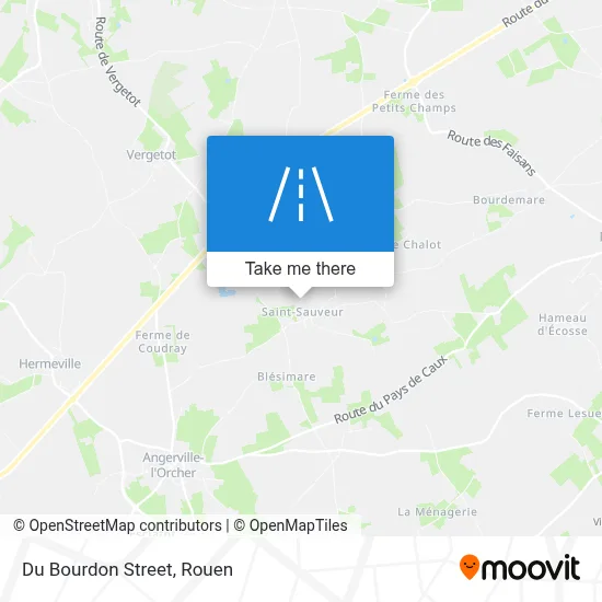 Rue Du Bourdon map