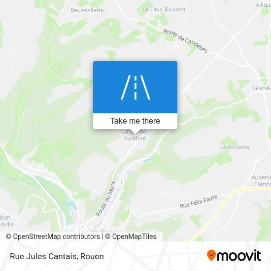 Rue Jules Cantais map