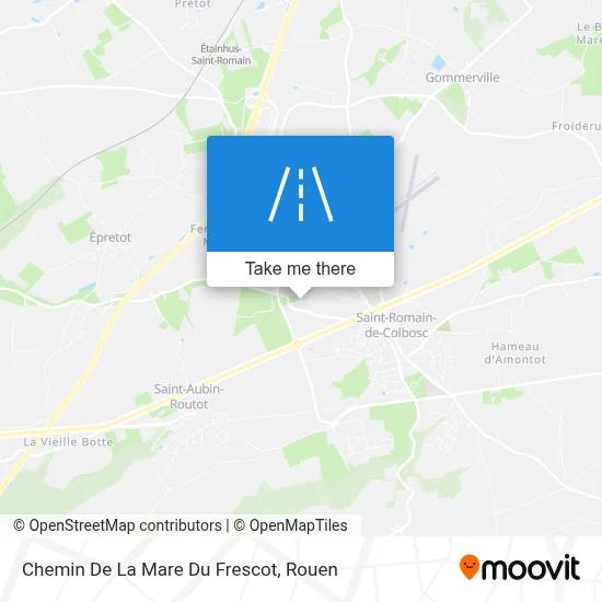Chemin De La Mare Du Frescot map