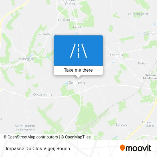 Impasse Du Clos Viger map