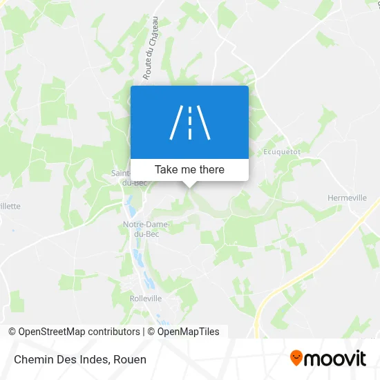 Chemin Des Indes map