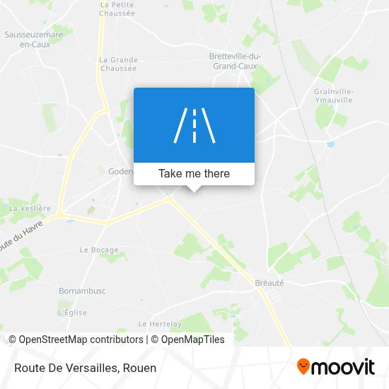 Route De Versailles map