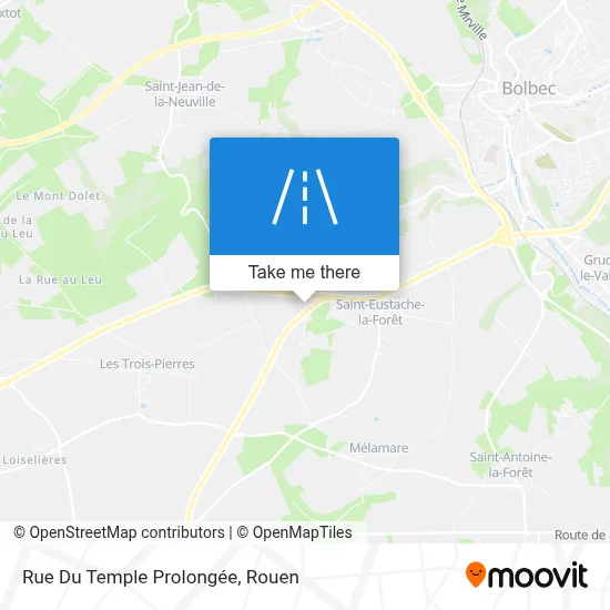 Rue Du Temple Prolongée map