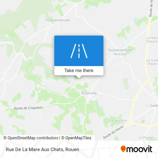 Rue De La Mare Aux Chats map