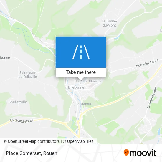 Place Somerset map