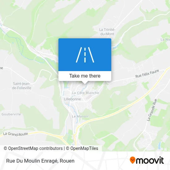 Rue Du Moulin Enragé map