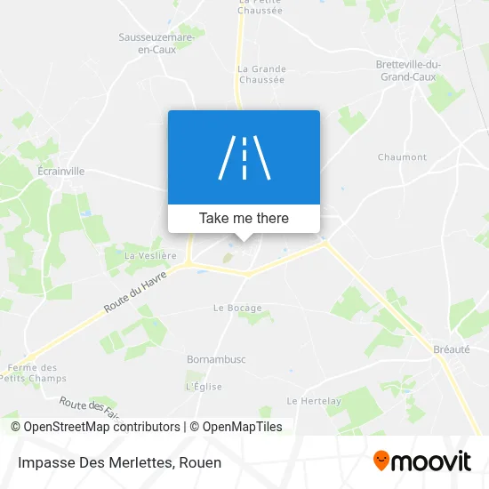 Impasse Des Merlettes map