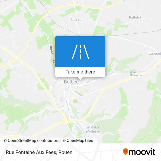 Rue Fontaine Aux Fées map
