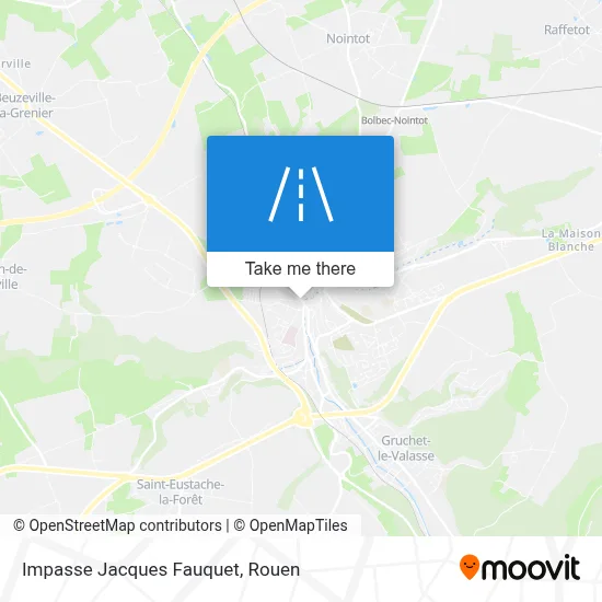 Impasse Jacques Fauquet map