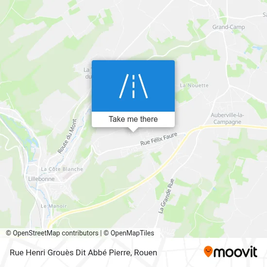 Rue Henri Grouès Dit Abbé Pierre map