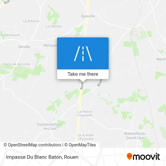 Impasse Du Blanc Baton map