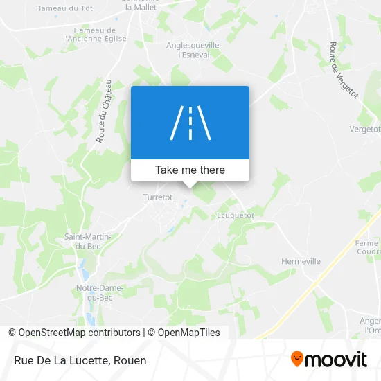 Rue De La Lucette map