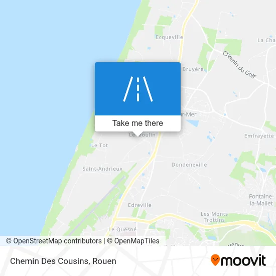 Chemin Des Cousins map