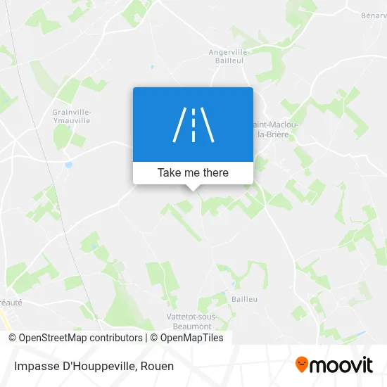 Impasse D'Houppeville map