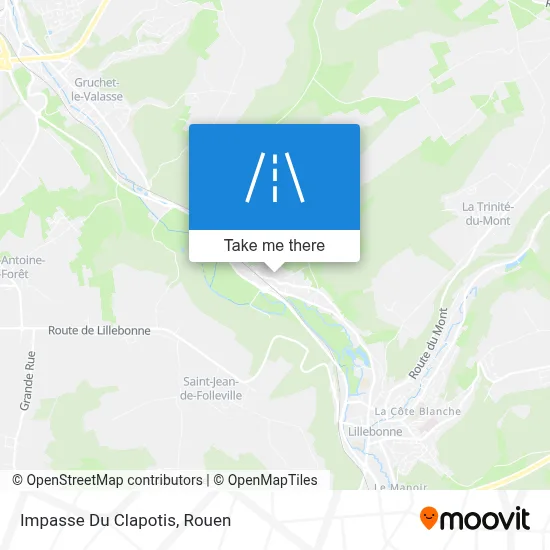 Impasse Du Clapotis map