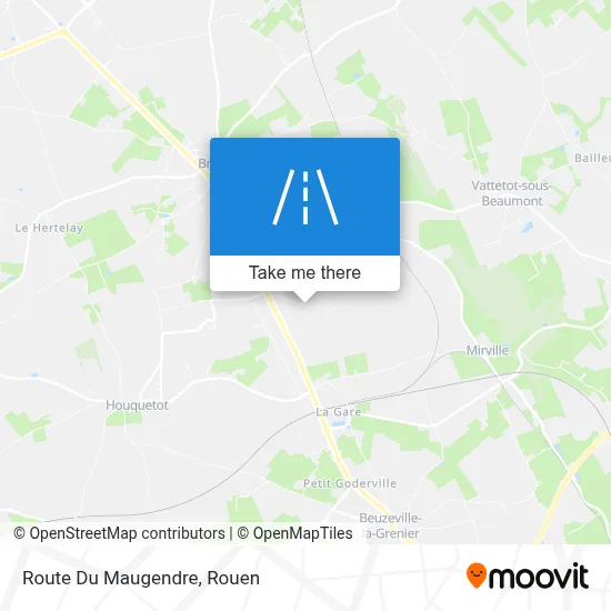 Route Du Maugendre map