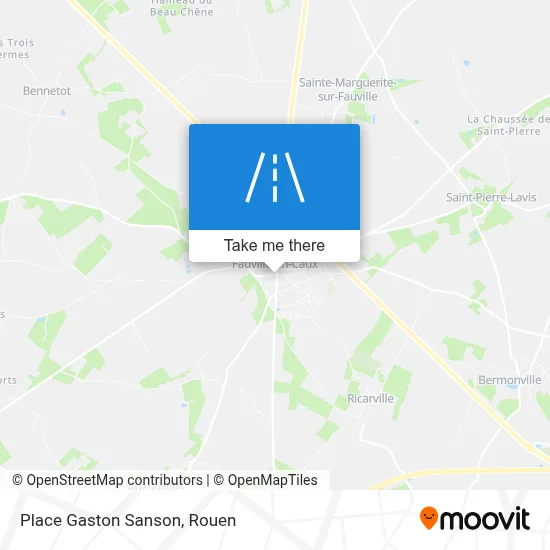 Place Gaston Sanson map