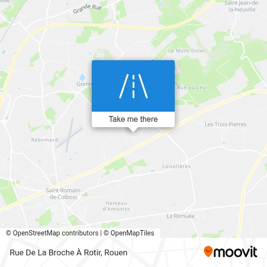 Rue De La Broche À Rotir map