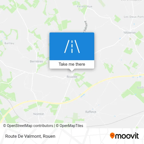 Route De Valmont map