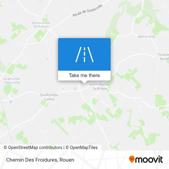 Chemin Des Froidures map