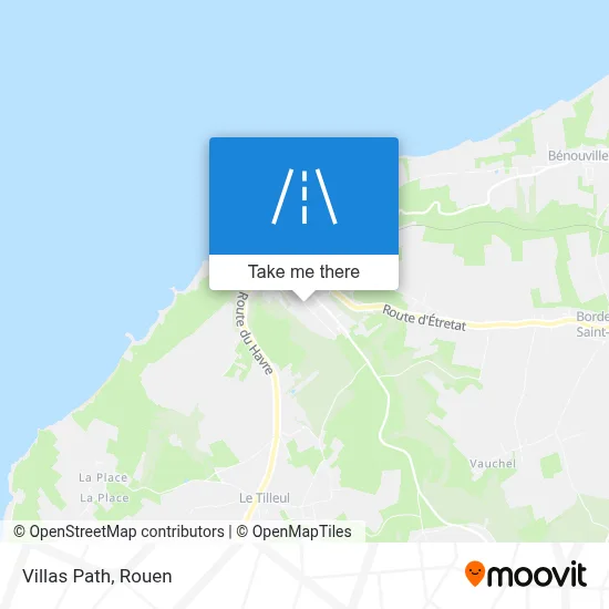 Chemin Des Villas map