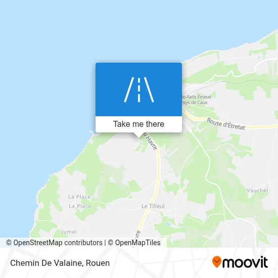 Chemin De Valaine map