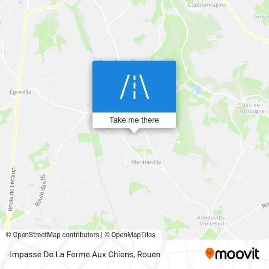 Impasse De La Ferme Aux Chiens map