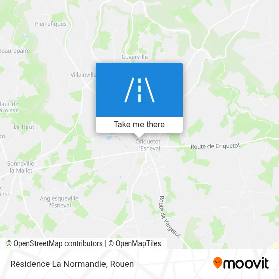 Résidence La Normandie map