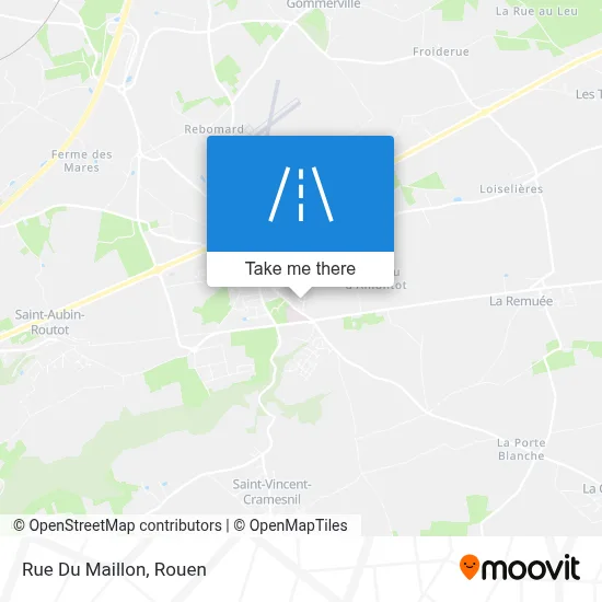 Rue Du Maillon map