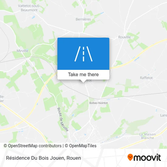 Résidence Du Bois Jouen map